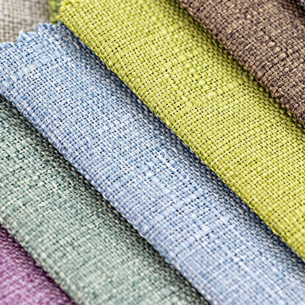Home Textile Size Color Ready Goods100% Polyester Material Customized 100% Polyester Fabric For Sofa and Curtain
