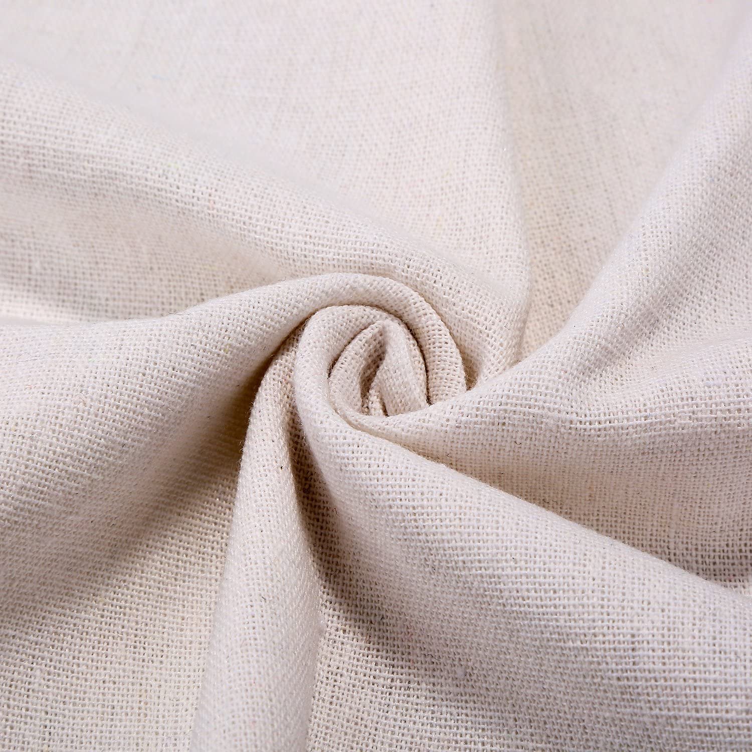 Natural Linen Fabric Solid Colored for Clothing Home Decor Pillow Sofa High Quality 100% Linen Fabric