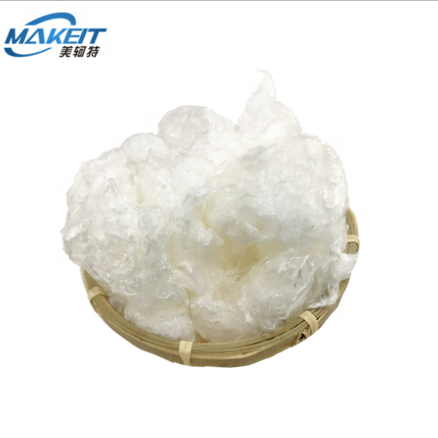 Natural Bamboo Fiber Use for Filling Pillow and Scarf