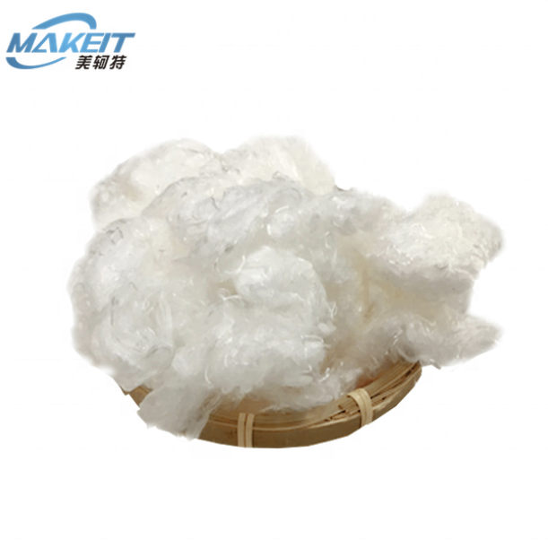 Natural Bamboo Fiber Use for Filling Pillow and Scarf