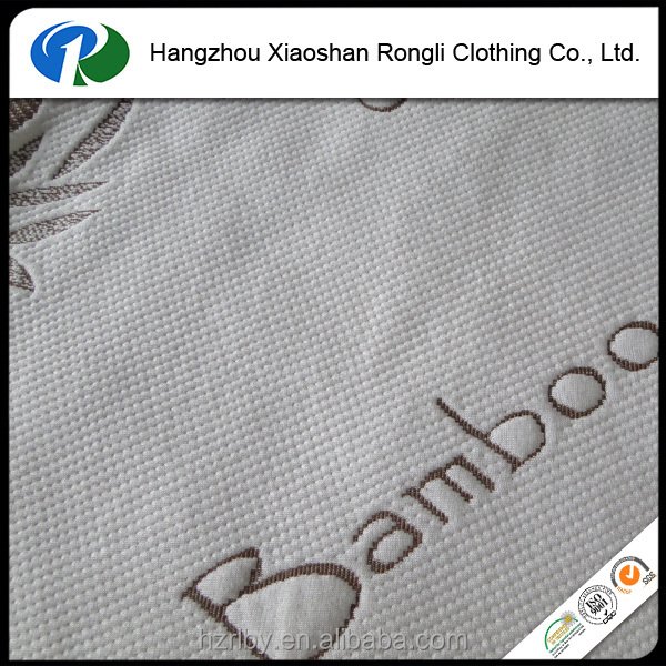 Functionality Jacquard Knitted Mattress Fabric Bamboo Fabric Wholesale