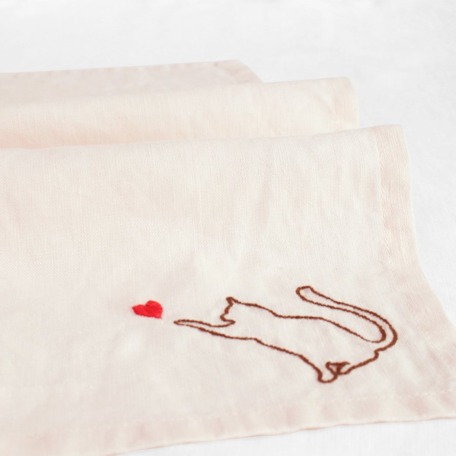 Custom High Quality Ins Style Stone Washed 100% Natural linen Table Napkins Wedding Napkin