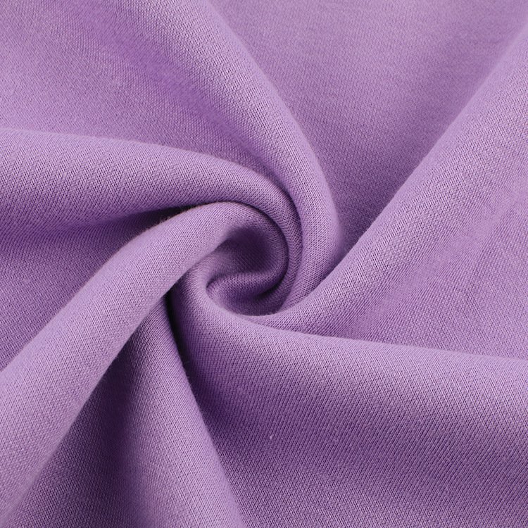 32S Knitted Customized Color Smooth Feeling Polar Fleece Fabric For Sportswear