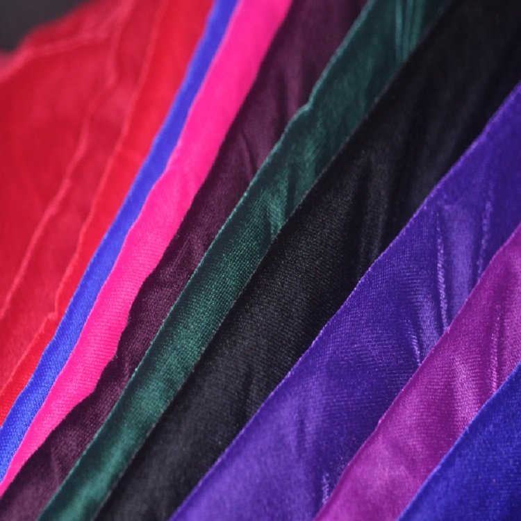 Popular plain dyed PD woven korea super micro velvet model 5000