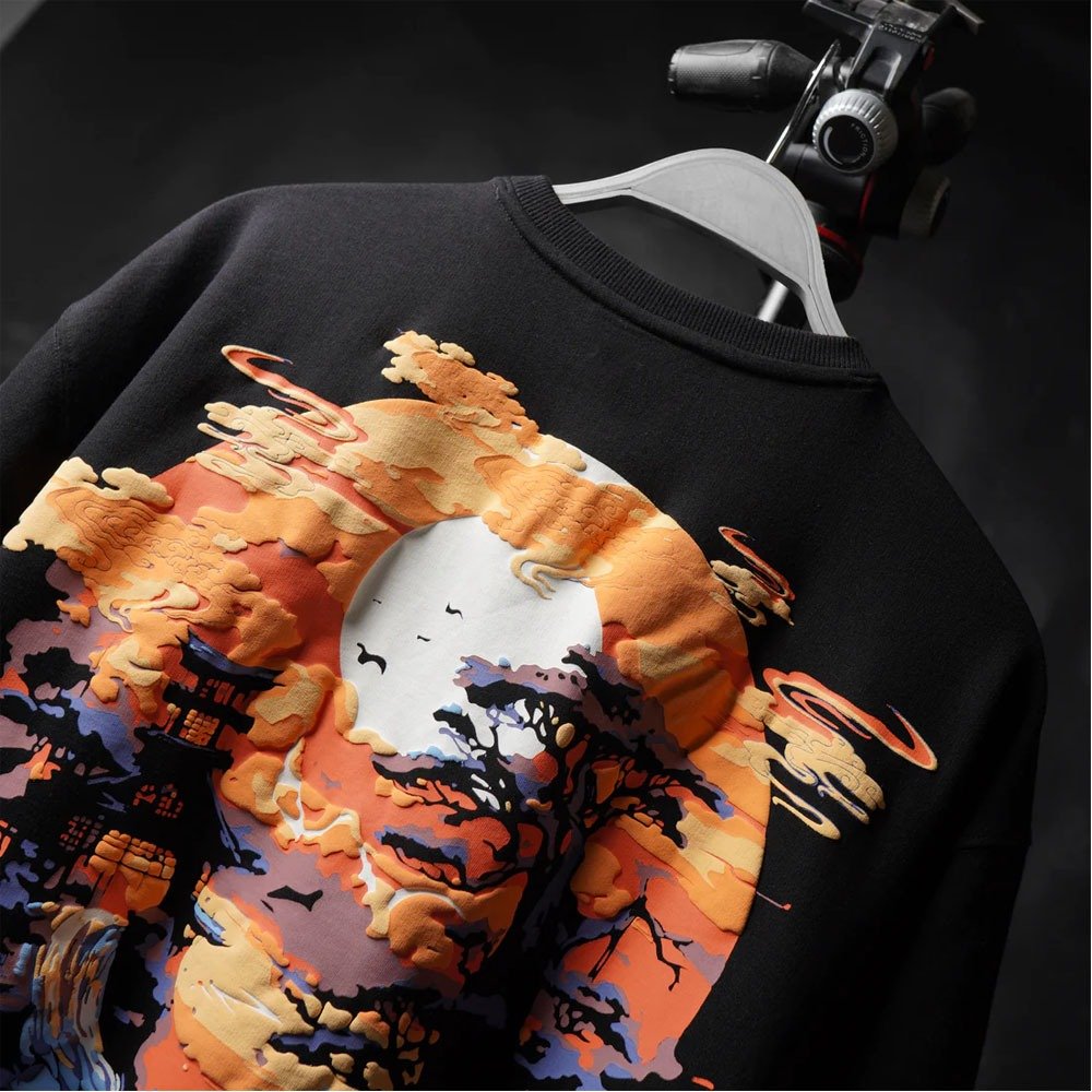 High quality t-shirt puff print Custom 3D men's T-shirt 100% cotton tshirts fashion tshirts for men