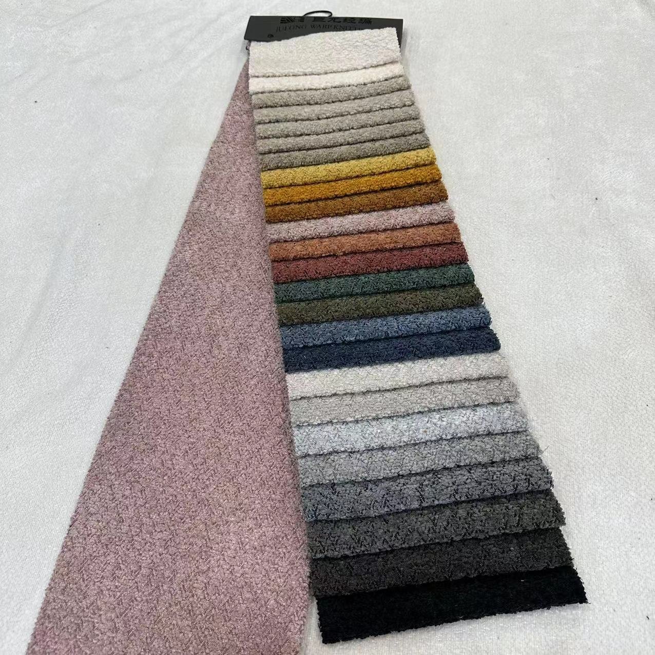 JL25803- polyester home textile sofa fabric for plain Comfortable Warm Upholstery Pillow linen curtain fabrics For Home