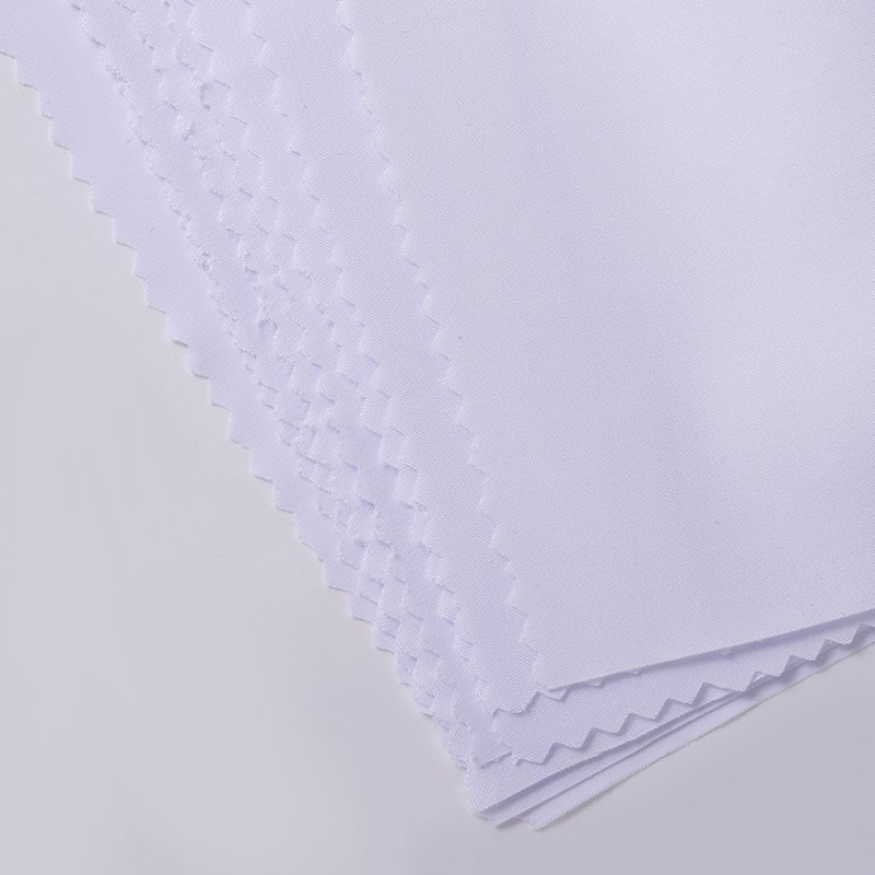 100% polyester spun Fabric For Muslim Clothing Arab Abaya Fabric Muslim white Fabric 32*150D