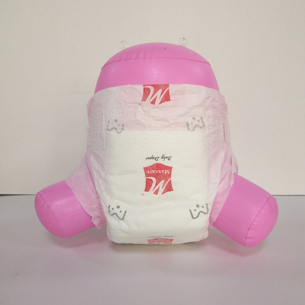 Maxcare Baby Diaper Wholesale Soft Skin Organic Baby Bamboo Fiber Natural Disposable Diaper Baby
