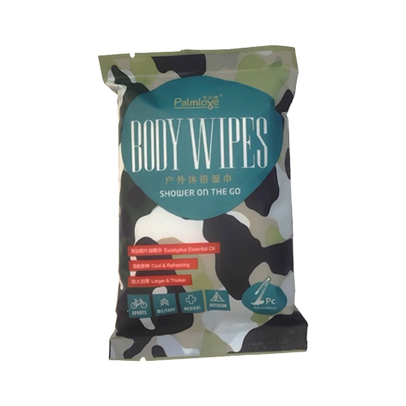Body wet wipe fabric Eco Friendly Bamboo Wipes Makeup Large Size Body wet wipe fabric Eco Friendly Washable Outdoor
