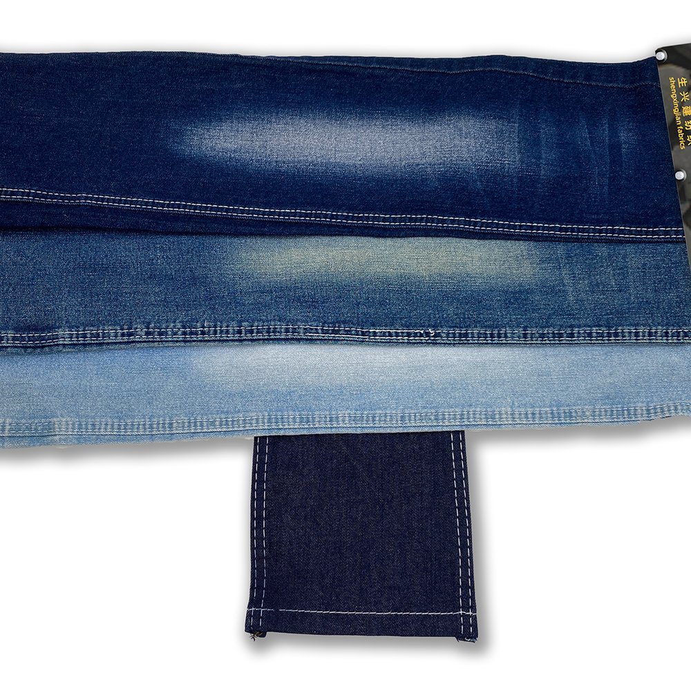 Factory direct sale cheap denim fabric good quality wear-resistant and shrink-resistant jeans clothing fabric medium elastic