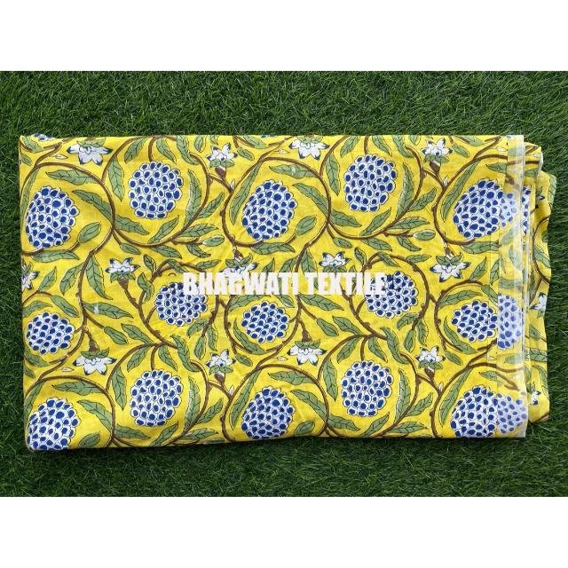 Export Quality Textile Raw Material 100 % Cotton Fabric for Women Dress from Indian Manufacturer And Low Price