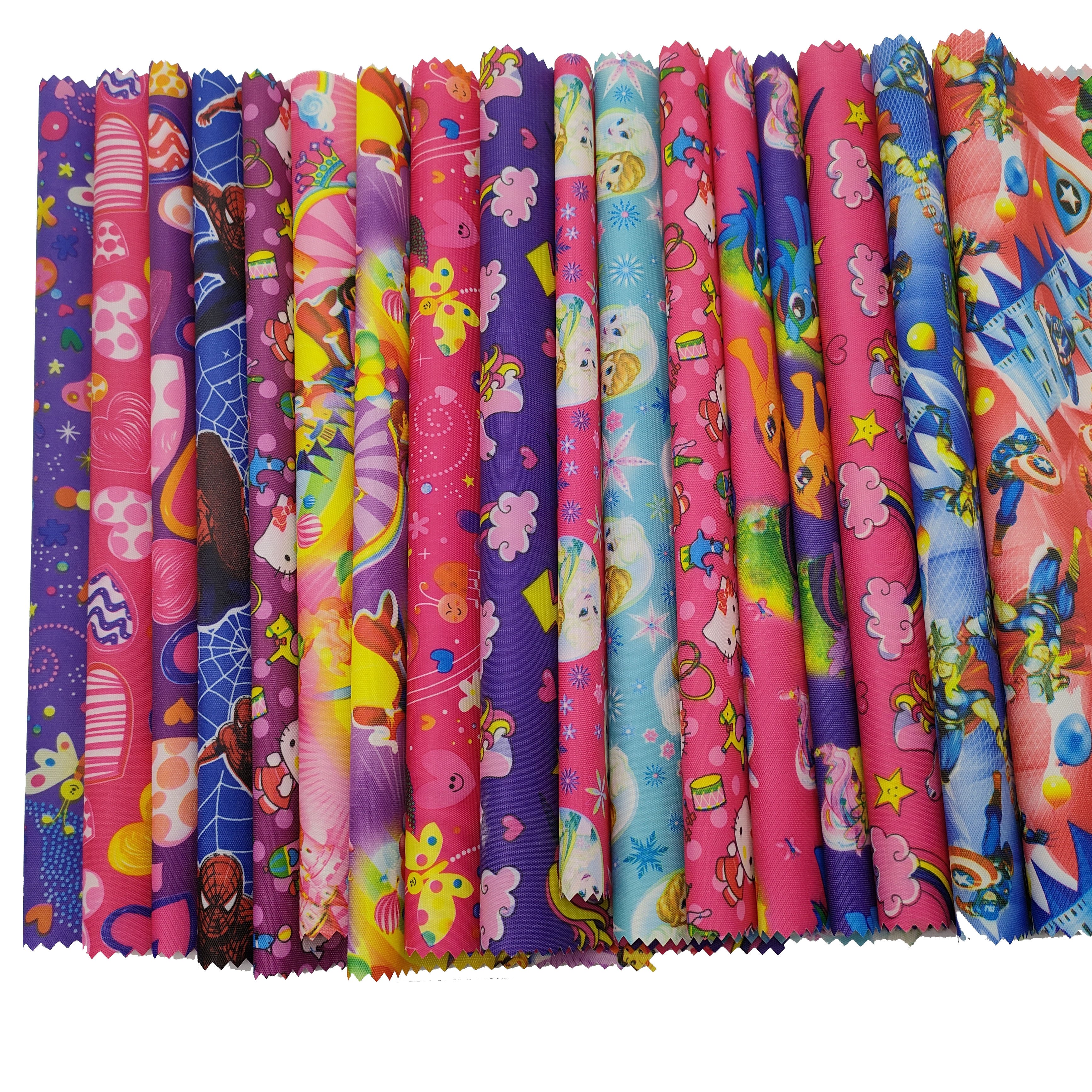 Printed Fabric Factory Hot Selling 420D PVC Printed 100% Polyester Waterproof Oxford Blackout Fabric Woven Coated A4 Size Sample