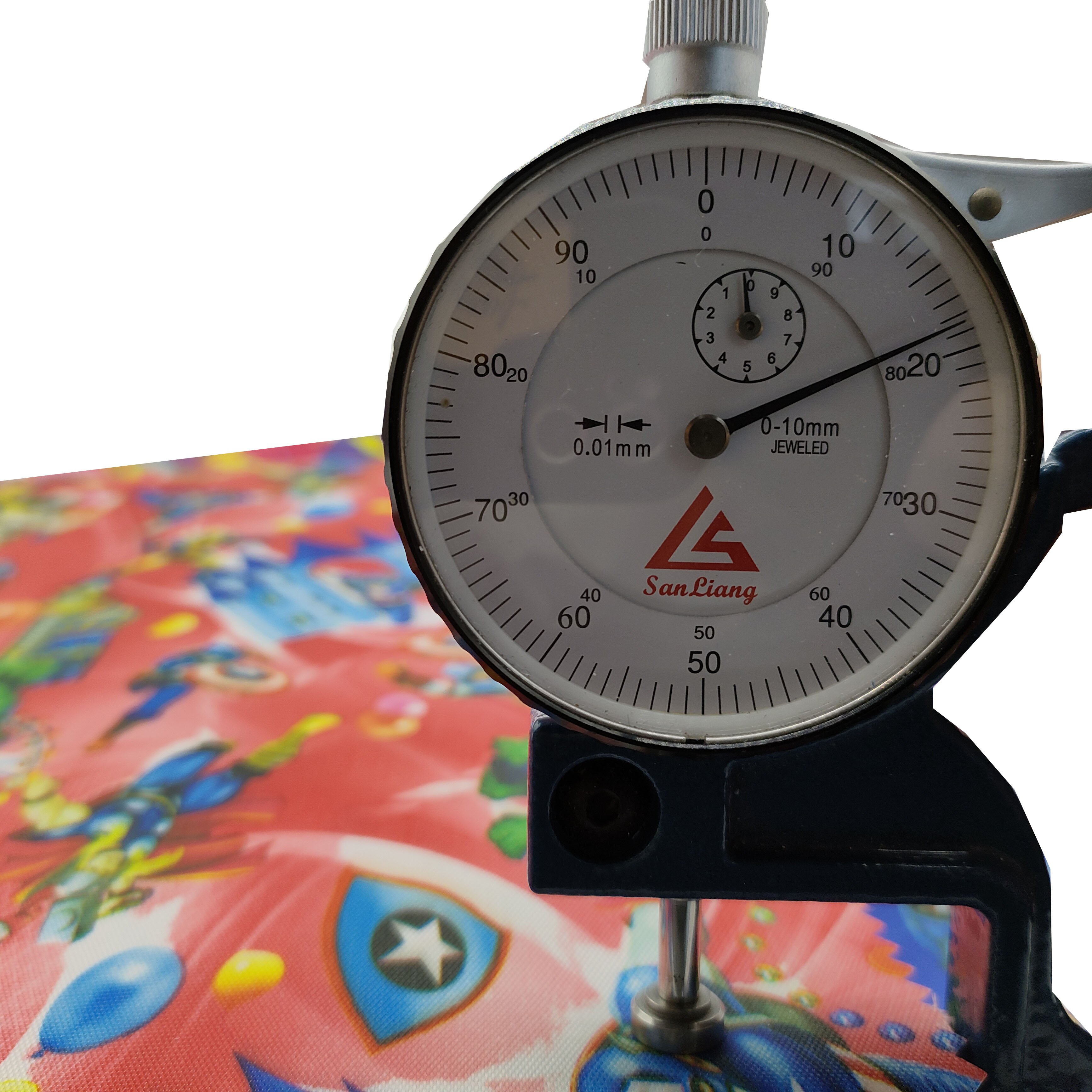 Printed Fabric Factory Hot Selling 420D PVC Printed 100% Polyester Waterproof Oxford Blackout Fabric Woven Coated A4 Size Sample