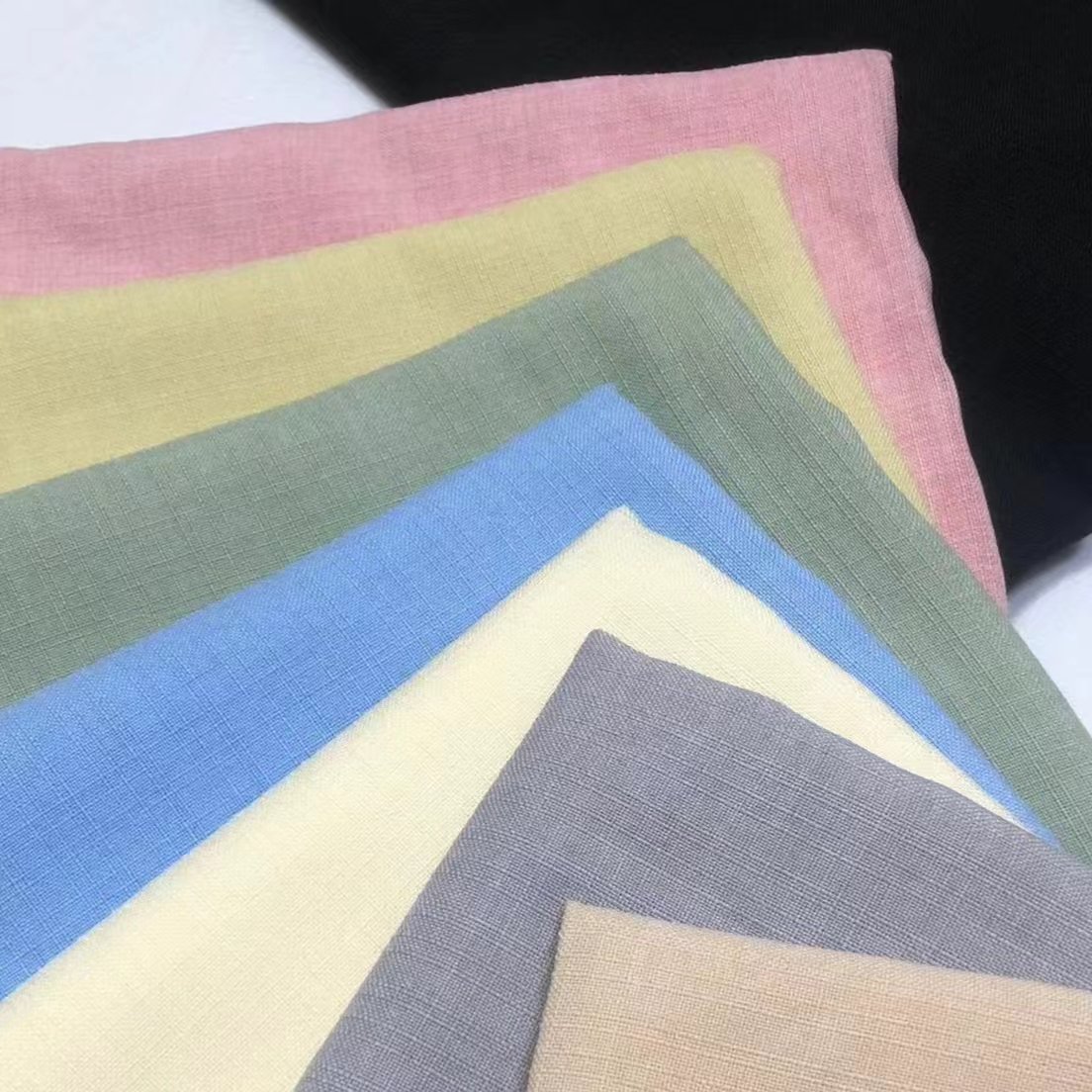 jiexingtextile low price linen supplier stone washed in pure flax 100 linen fabric for linen garment clothing