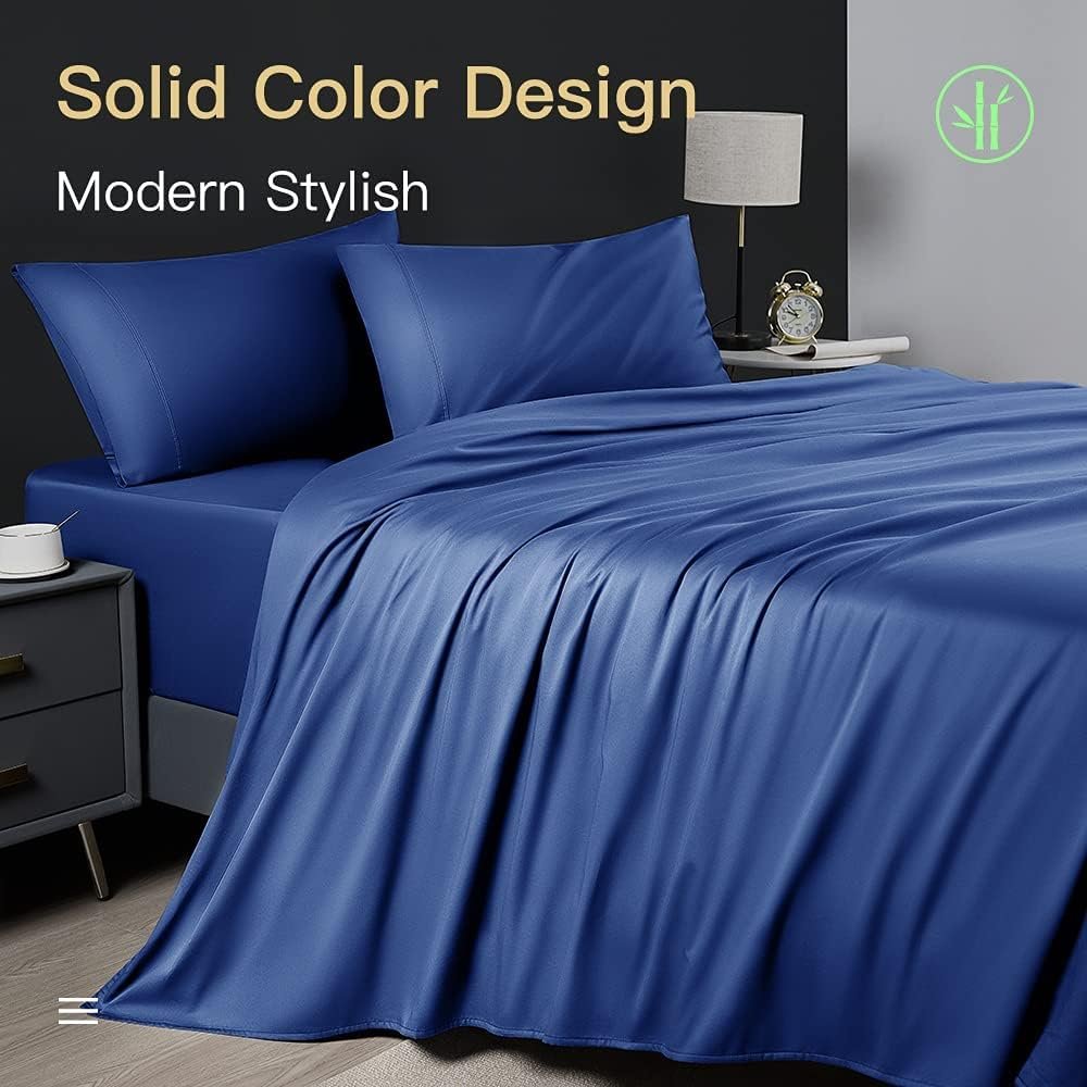 Cloudland Bamboo Sheets Size Queen Bamboo Laundry Sheets Soft Cooling Queen Size Bamboo Fitted Sheet