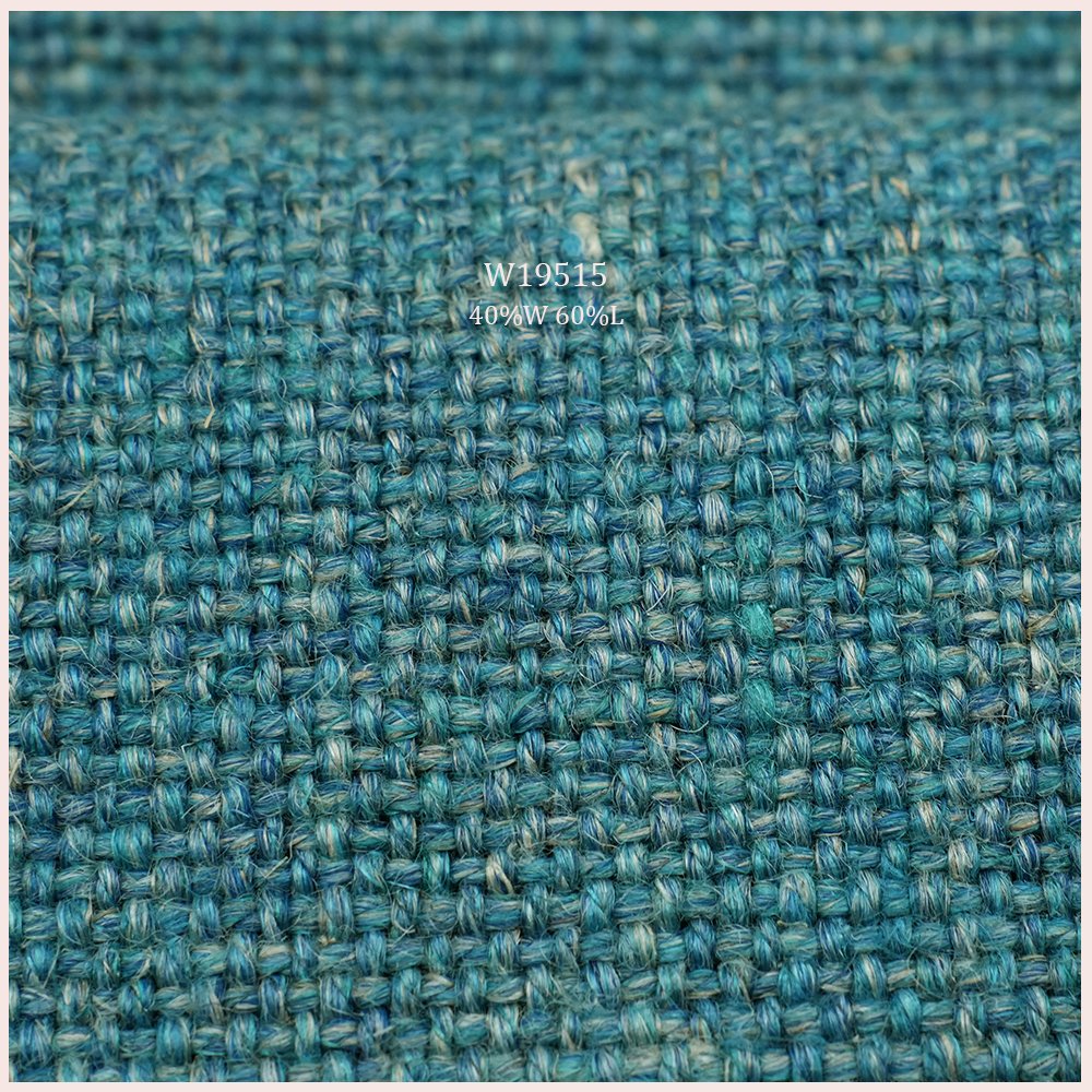 Gorgeous Warm Woven Wool Linen Blended Upholstery Fabric Wool/Linen Upholstery Textiles Fabric For Sofa Couch Panel