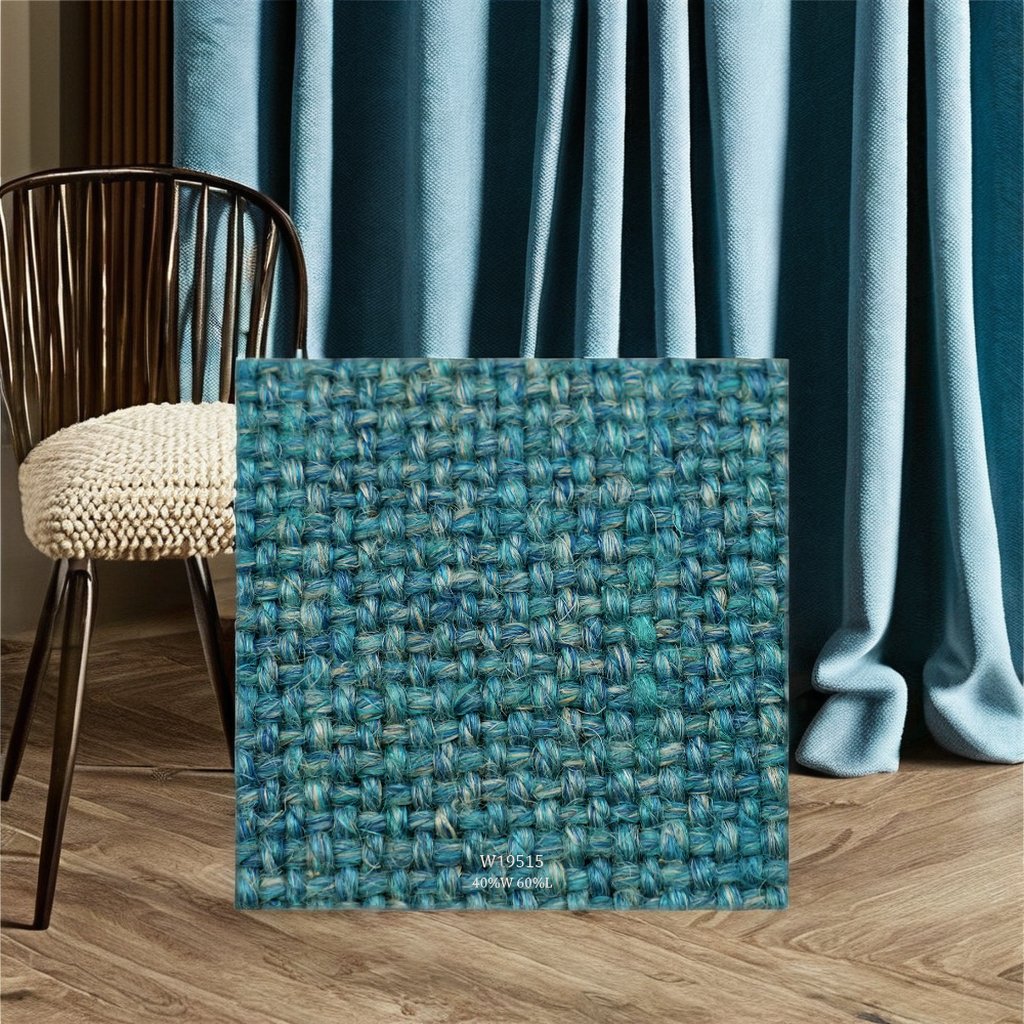 Gorgeous Warm Woven Wool Linen Blended Upholstery Fabric Wool/Linen Upholstery Textiles Fabric For Sofa Couch Panel
