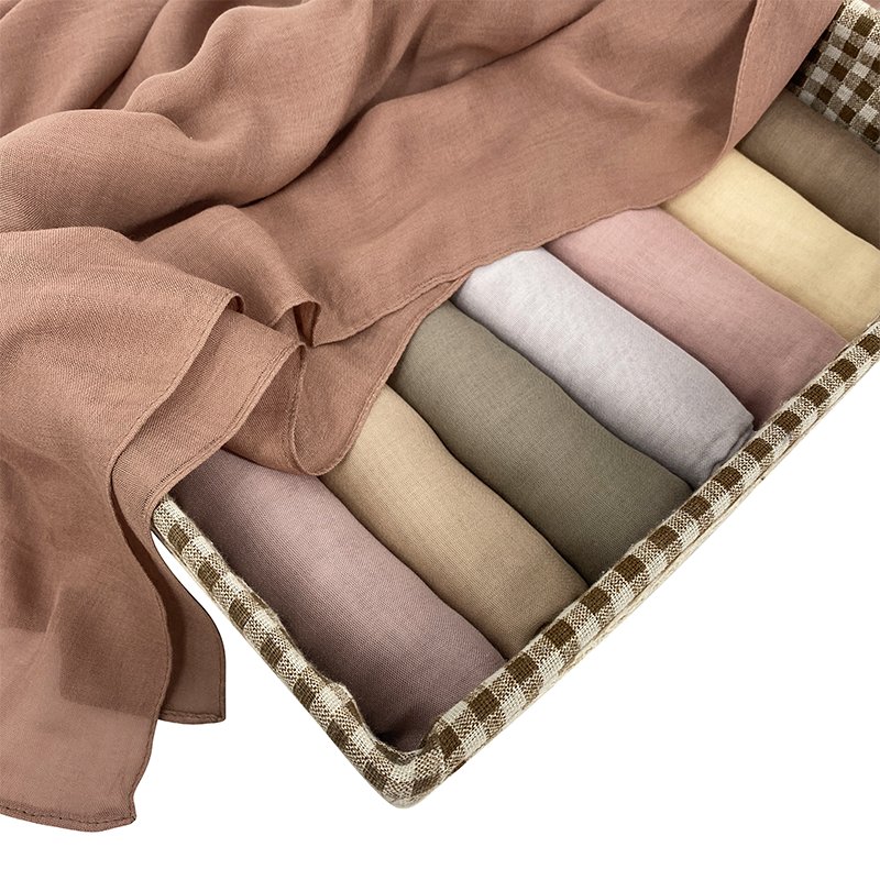 The latest fabric Modal breathable Bamboo fiber cotton Modal Muslim women's headscarf Hijab