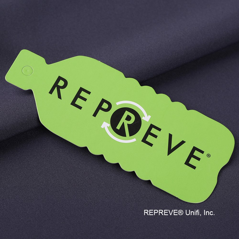 REPREVE Recycled fabric for leggings sportswear t-shirt swimwear, RPET Recycled polyester made from recycled plastic bottles