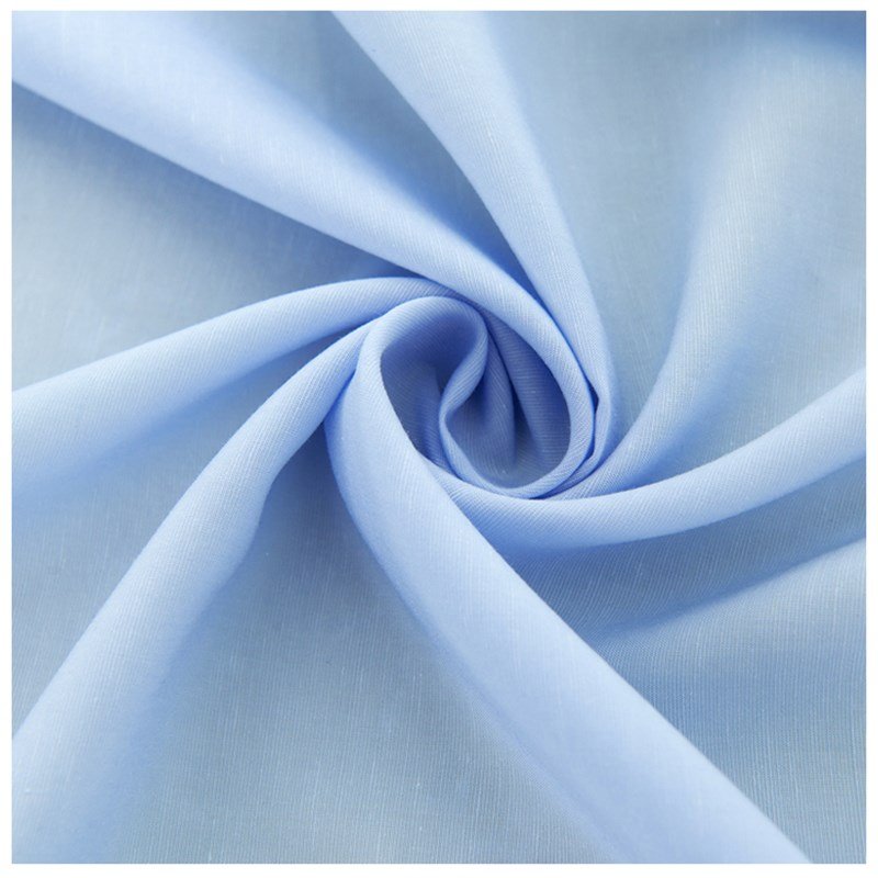 Ready goods breathable yarn dyed organic bamboo shirt fabric