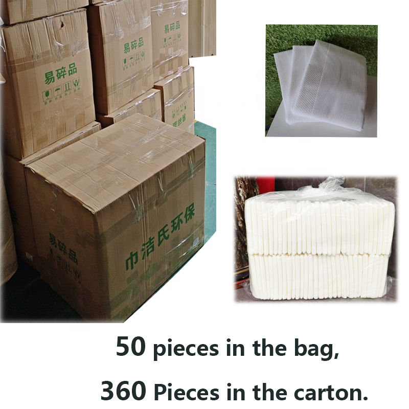 60*120 Wholesale Plant Fiber Not Slippery Portable Non-woven Fabric Popular Size Single Use Spa Towel, Disposable Bath Towel