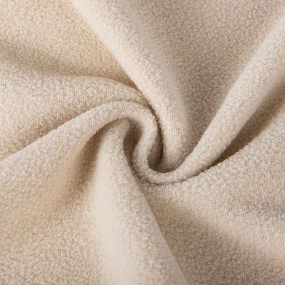 Micro polar fleece fabric brush 100% polyester anti pilling micro fleece fabric from China Winter Coat Lining Fabric