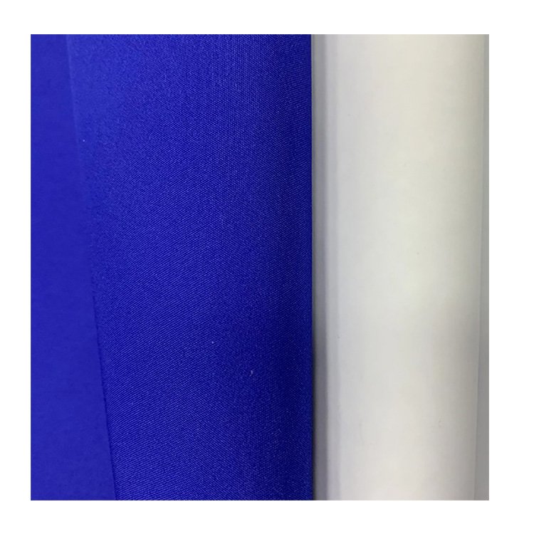 Wholesale High Quality 320T Polyester Pongee Fabric pu milky coating Waterproof for Jacket
