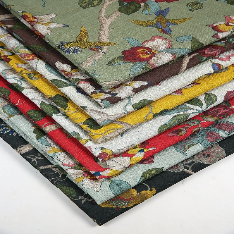 Customized 1Single Recycled Woven Polyester Material with Gemotrical Design Curtains Upholstery Made Pakistan Sofa Cover Fabric