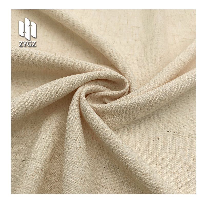 Wholesale 90%Polyester 7%Linen 3%Spandex Elegant Soft Fashion Fabric for Suits Winter Women's Dress Clothing