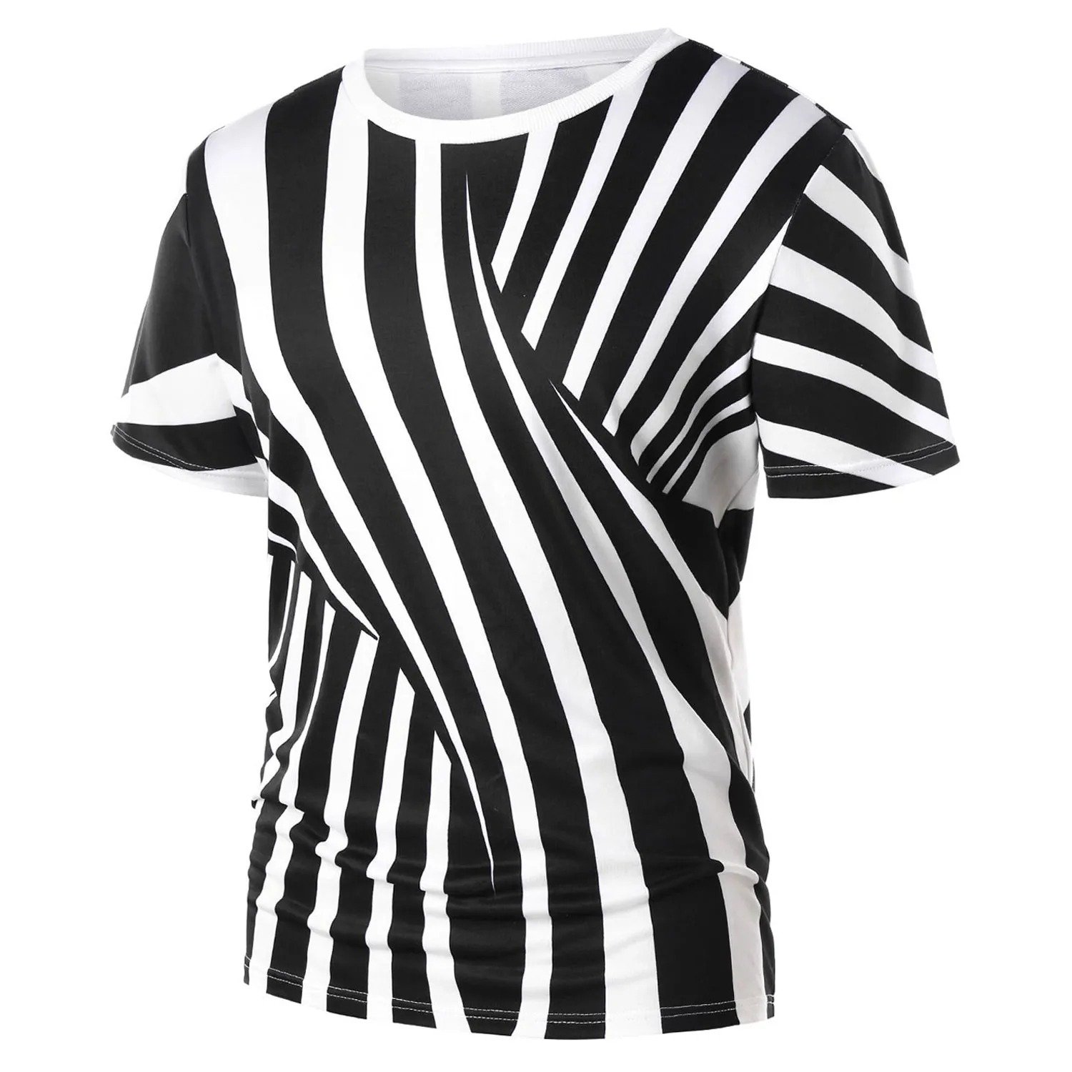 Modern Fit Crew Fitness T-Shirt With Stretch Fabric For Extra Comfort Perfect For Casual Wear And Layering Under Jackets