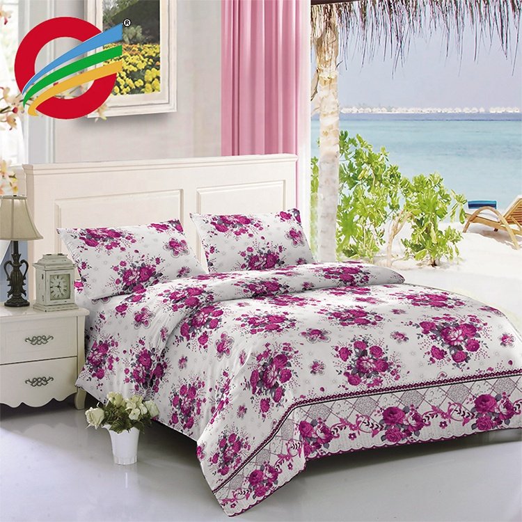 100% Microfiber Polyester disperse geometric printed fabric high quality designer bedding fabric