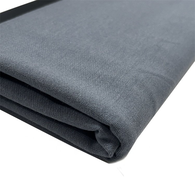 GRS Certificate Eco Friendly Organic Cotton Spandex Bamboo Jersey Fabric for clothing