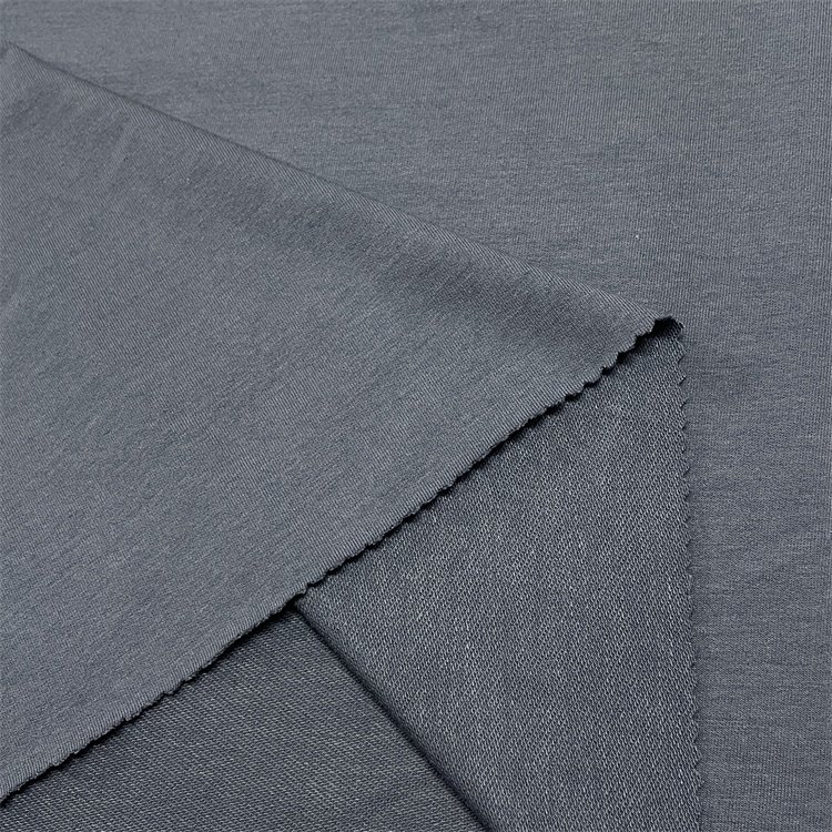 GRS Certificate Eco Friendly Organic Cotton Spandex Bamboo Jersey Fabric for clothing