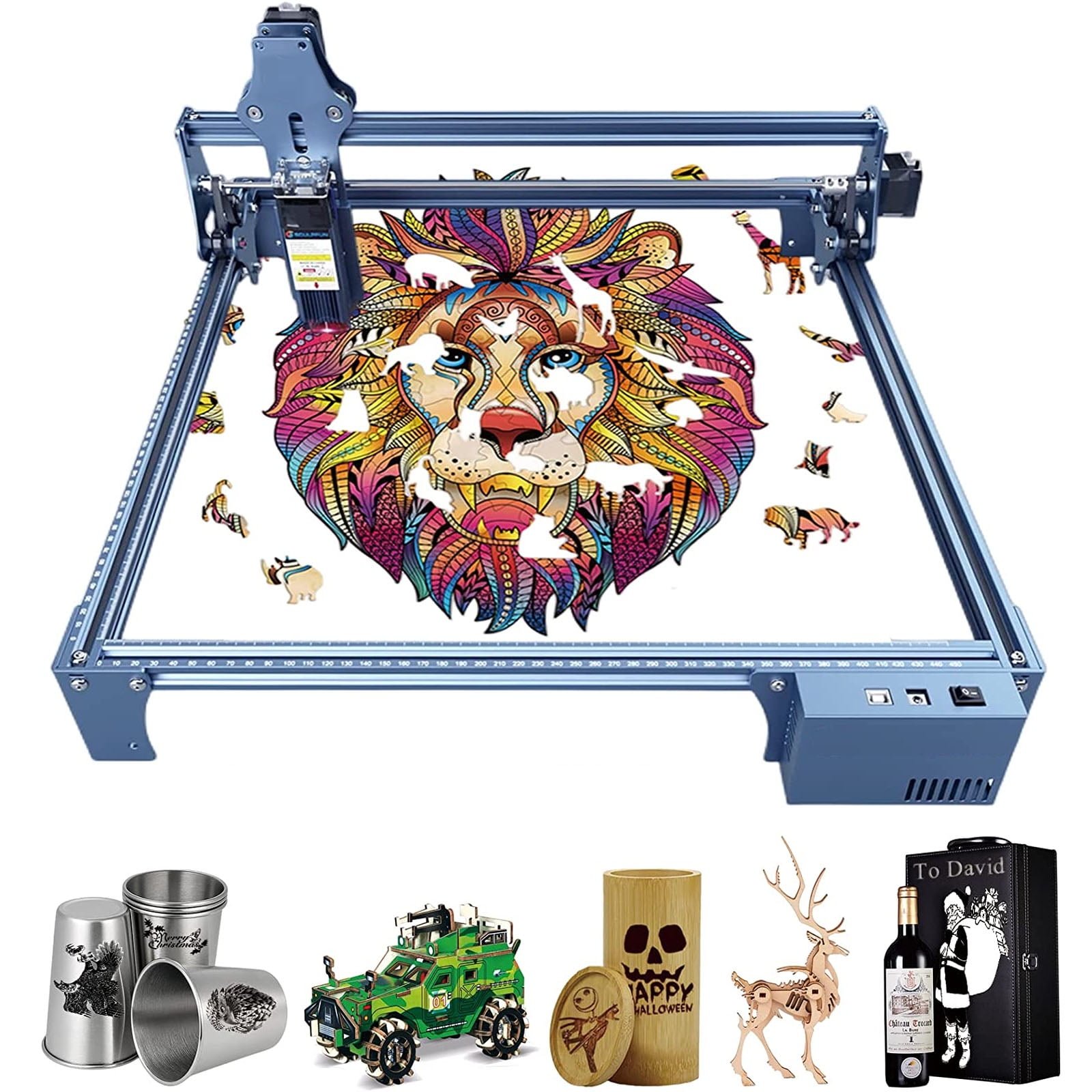 SCULPFUN Manufacture S9 High-precision Lazer Engraver DIY Logo Diode Laser Cutting And Engraving Machines for Wood