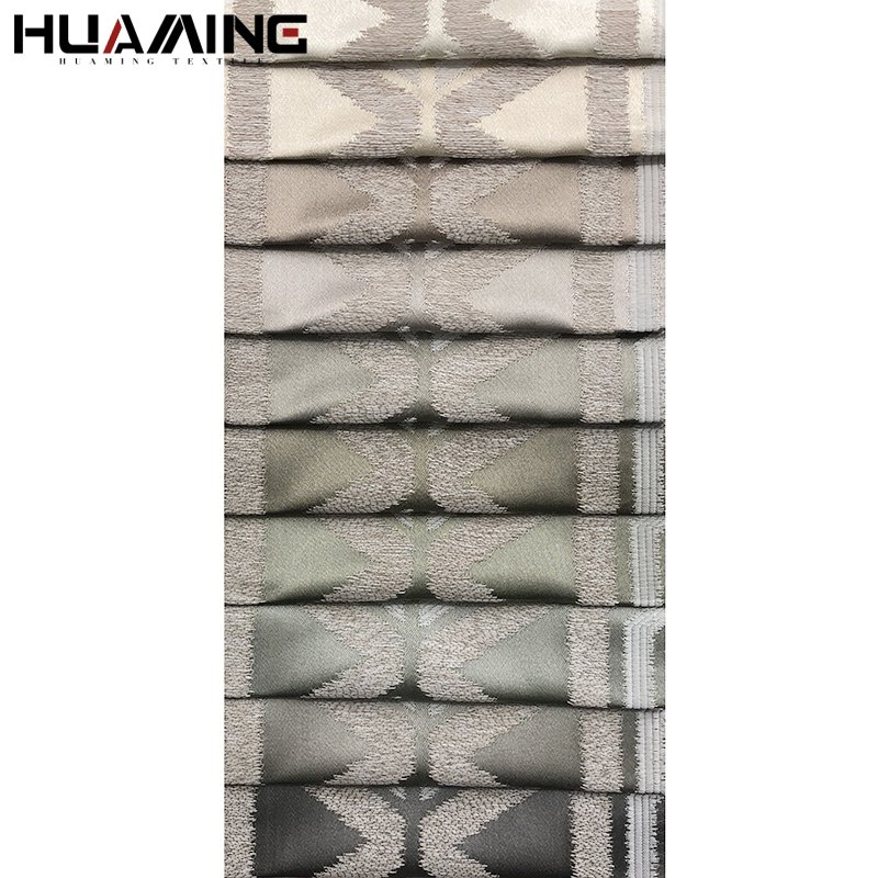 Linen Look Good Quality 100% Polyester Turkish Jacquard Fabric Curtain Fabric from OEM Factory