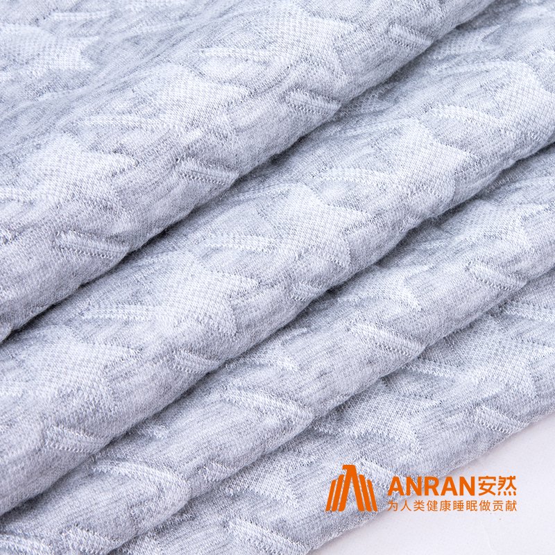 mattress fabric knitted anti-microbial with high quality and fast delivery in Fujian Anran Textile