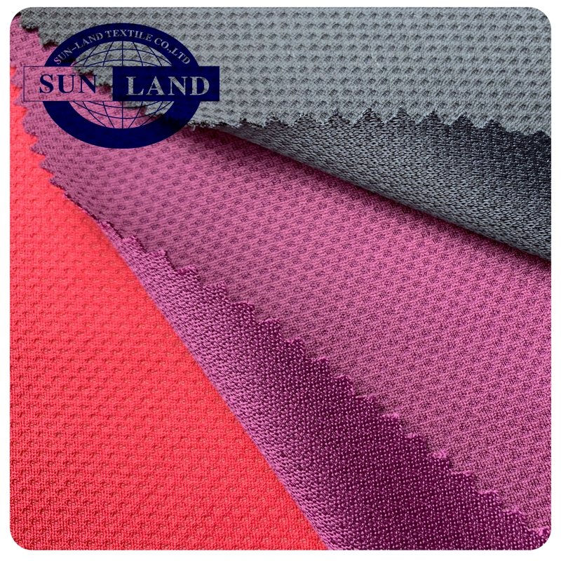 Summer running lining sports t shirts 100 polyester 75D/72F weft knitting interlock fabric