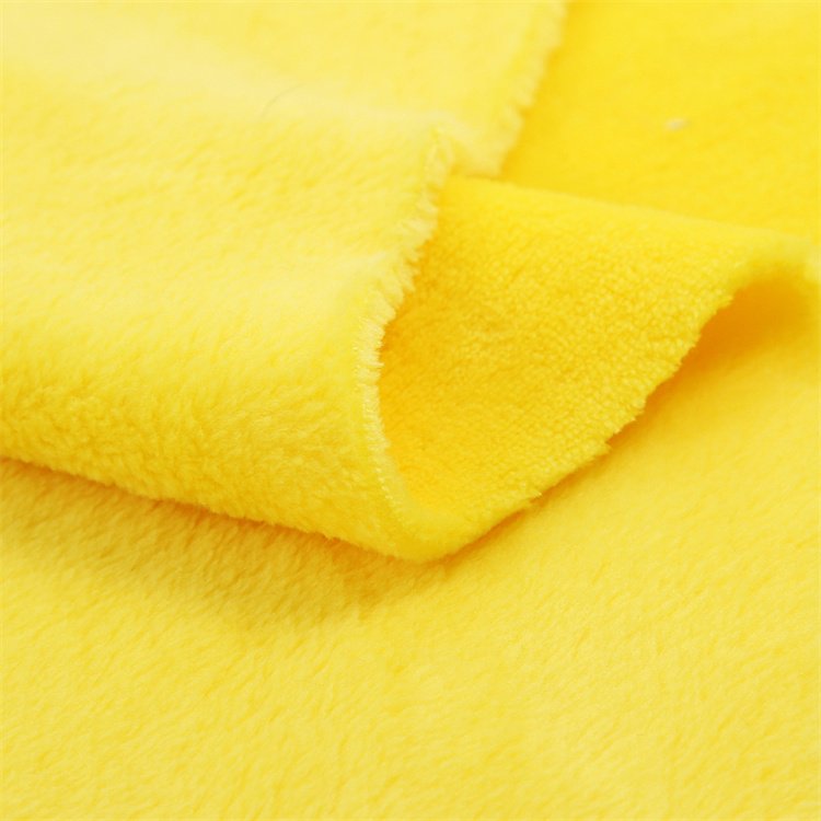 100 polyester 160cm width soft touch double solid flannel fleece fabric 280gsm for soft super soft blankets