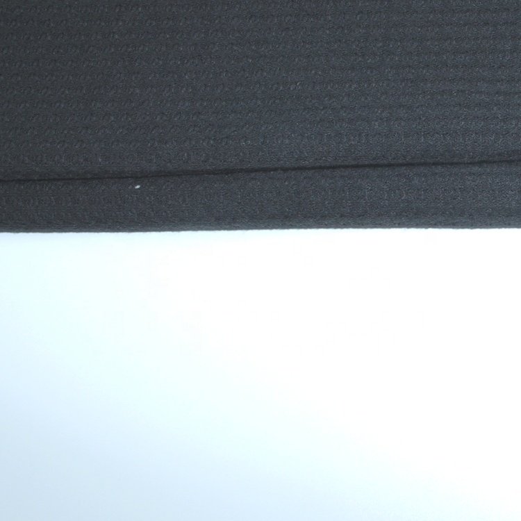 2023 Hot selling 100% polyester knitting waffle patterned cotton knitting fabric for dress