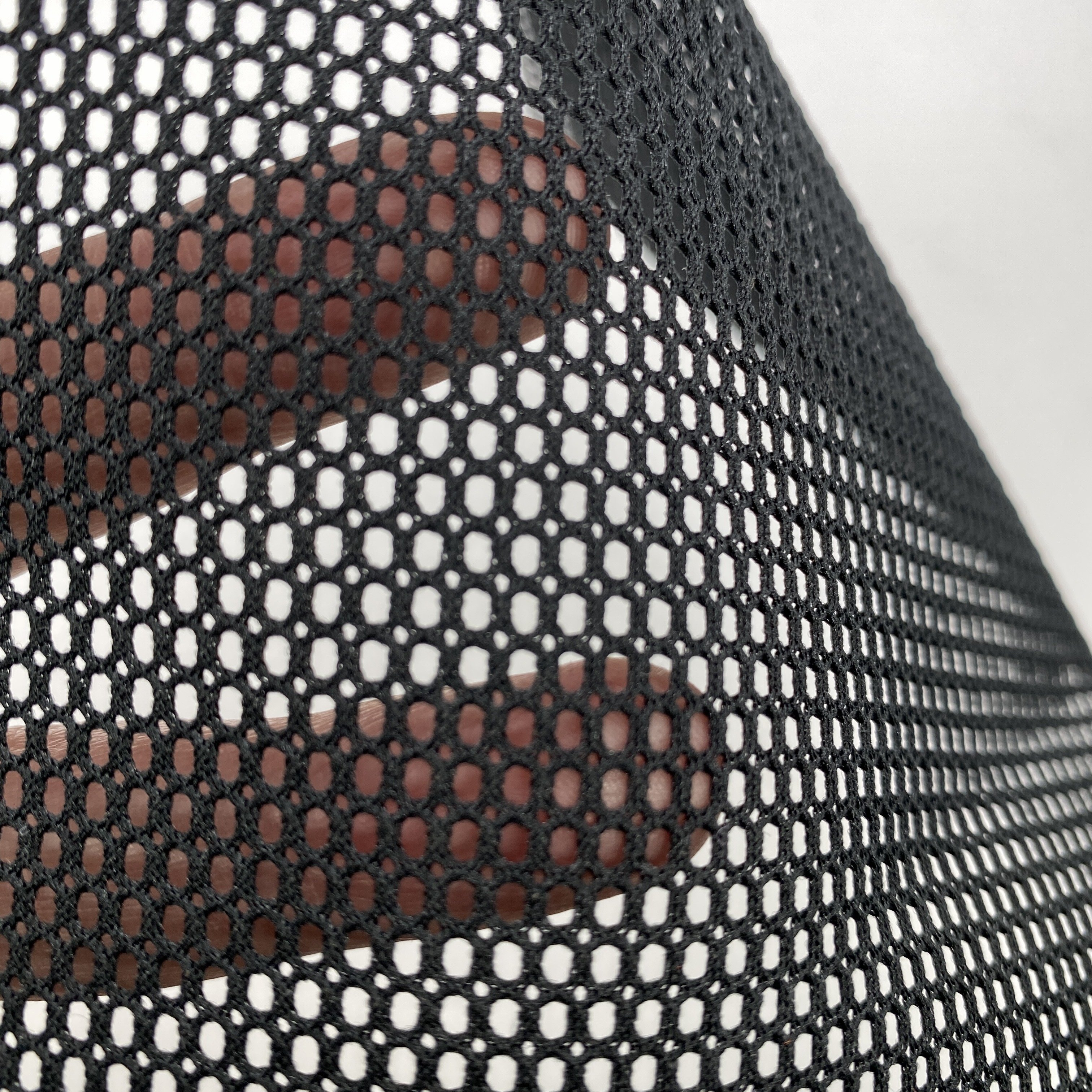 DTY double eye Tricot mesh fabric 100% polyester 150GSM mesh fabric for bags
