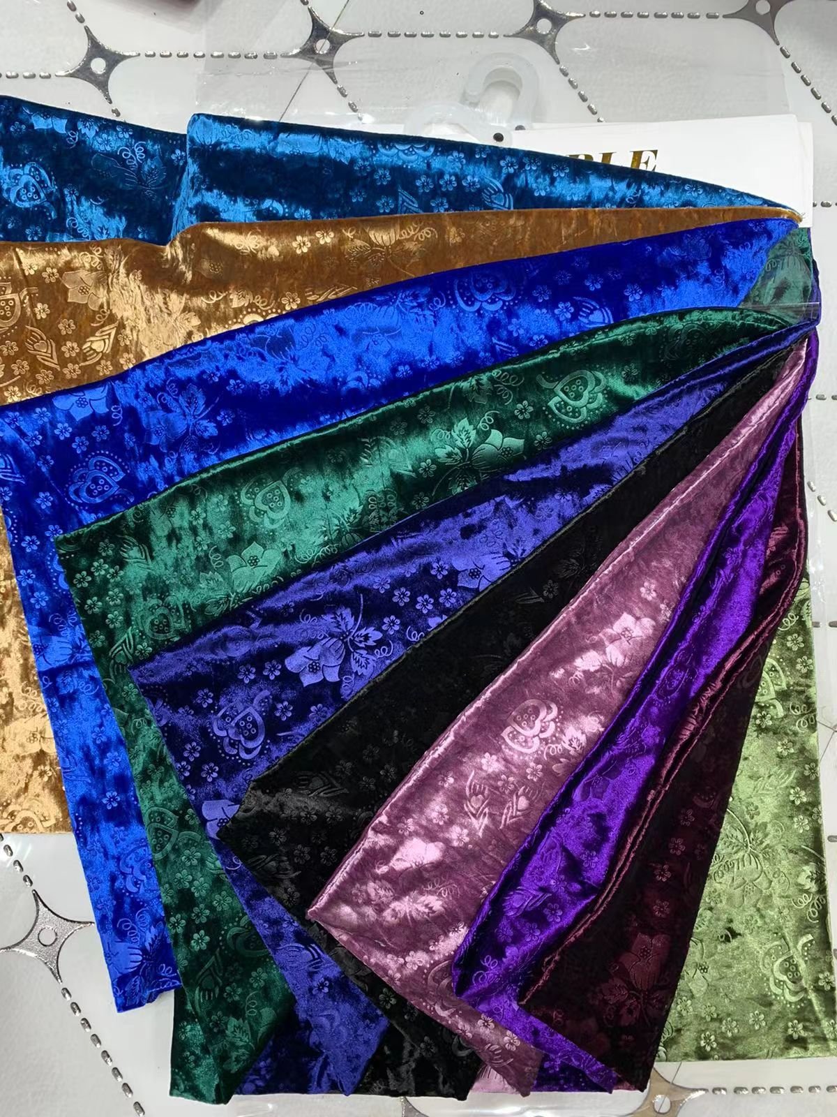 Wholesaler 100% polyester Sofa Cover Cloth Living Room Sofa Upholstery Custom 3D Embossed Velvet Fabric