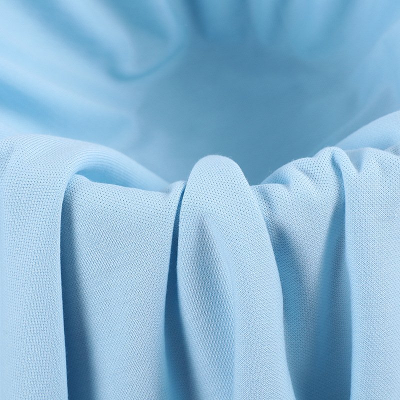New arrivals 180 gsm 70% bamboo 30% cotton jersey fabric knitted baby pajamas fabric can be custom pattern