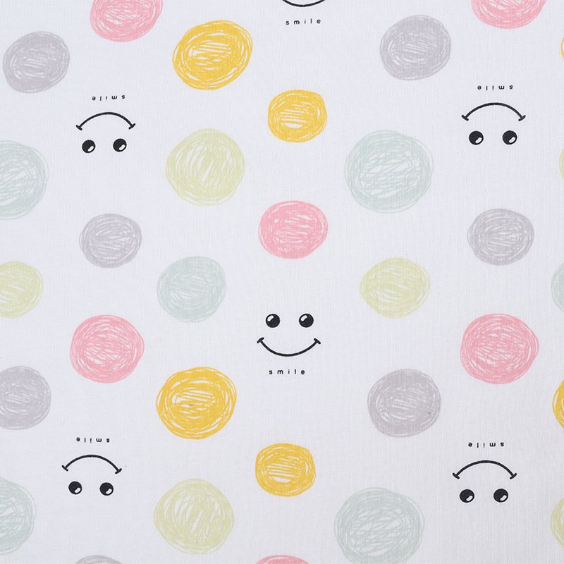 High Quality Custom Cartoon Bamboo Fiber Jersey Fabric for Baby Clothes