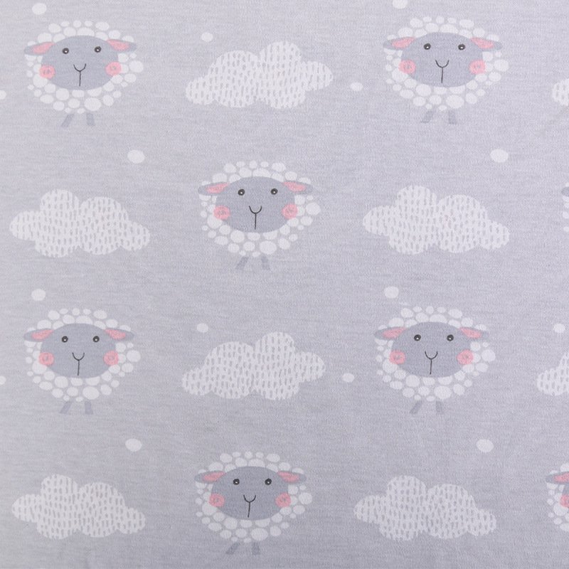 High Quality Custom Cartoon Bamboo Fiber Jersey Fabric for Baby Clothes