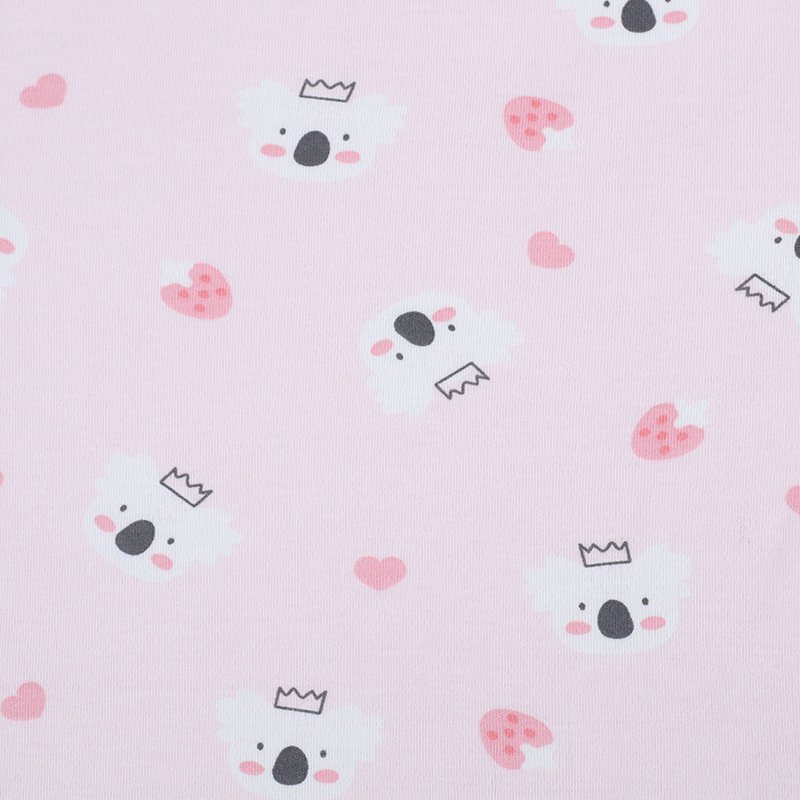 High Quality Custom Cartoon Bamboo Fiber Jersey Fabric for Baby Clothes