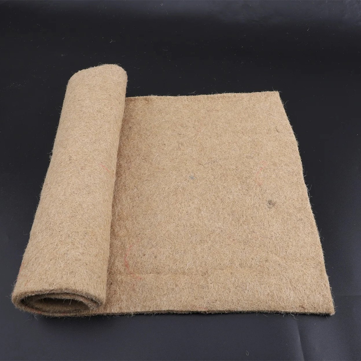 Biodegradable Jute fabric Natural Nonwoven Felt fabric Flax Fiber fabric Felt For linen Fiber Product