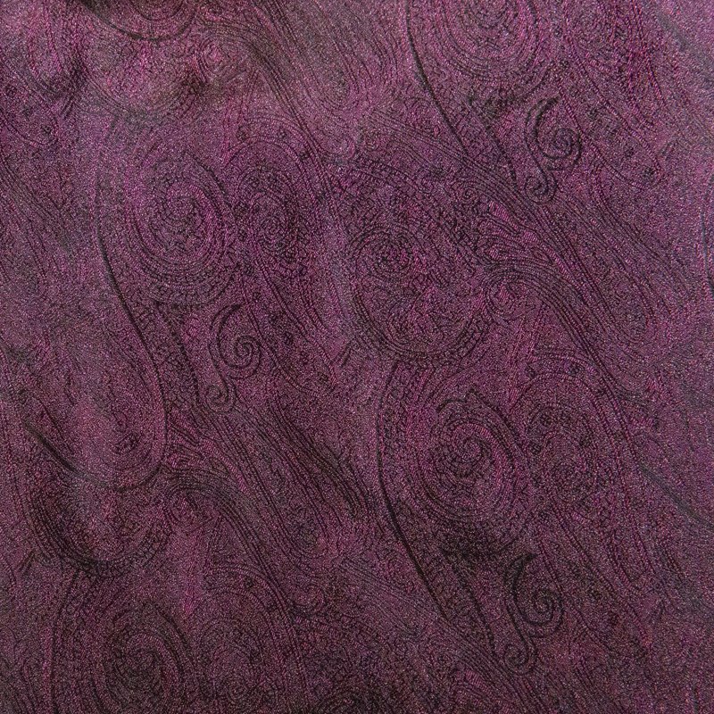 KEER Factory Custom Wholesale JBS1184 new classical paisley design black dress ladies woven polyester jacquard fabric