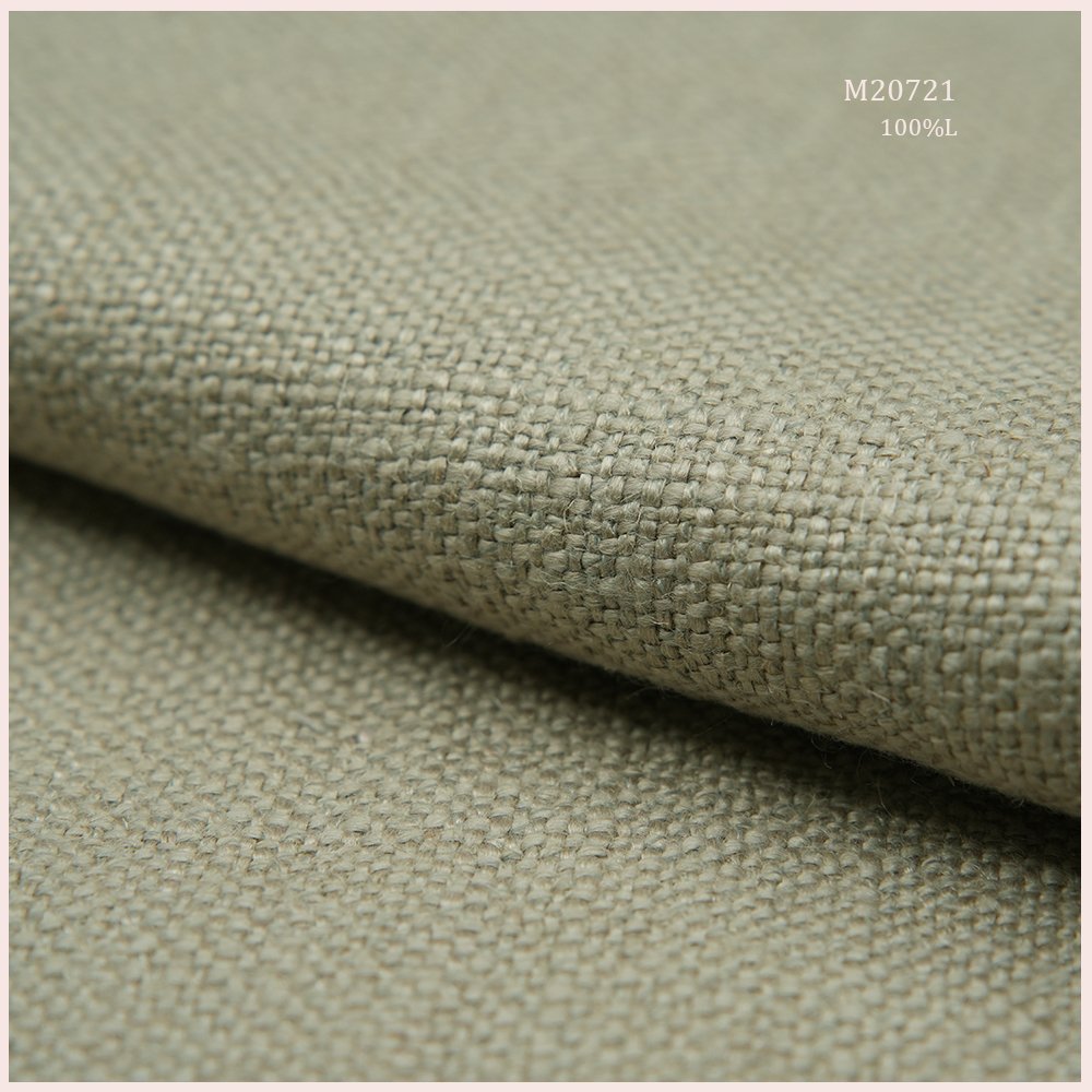 Classic Elegance Upholstery 100% Linen Fabric for Sofa Curtain Cushion Panel Furniture