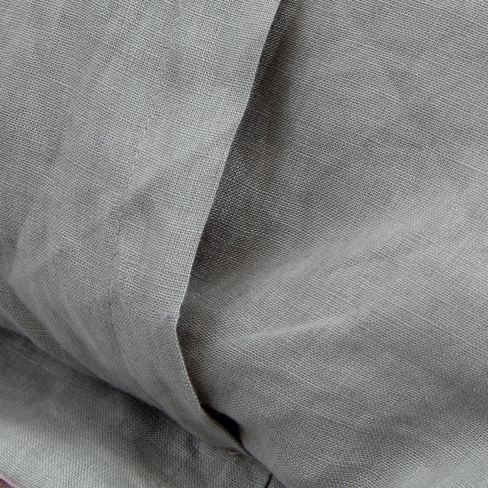 100% French linen plain dyed woven fabric wholesale flax natural cloth shirt linen bedding napkins bags customized