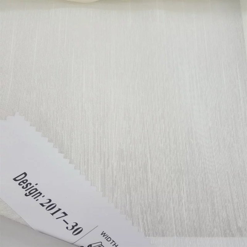 Fancy Thick Plain Style Linen Voile Curtain Net Material Fabric for Window Curtain